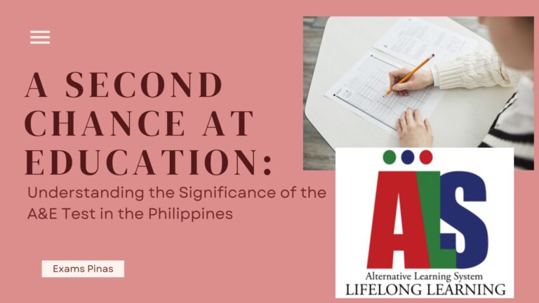 A Second Chance at Education: Understanding the Significance of the A&E ...