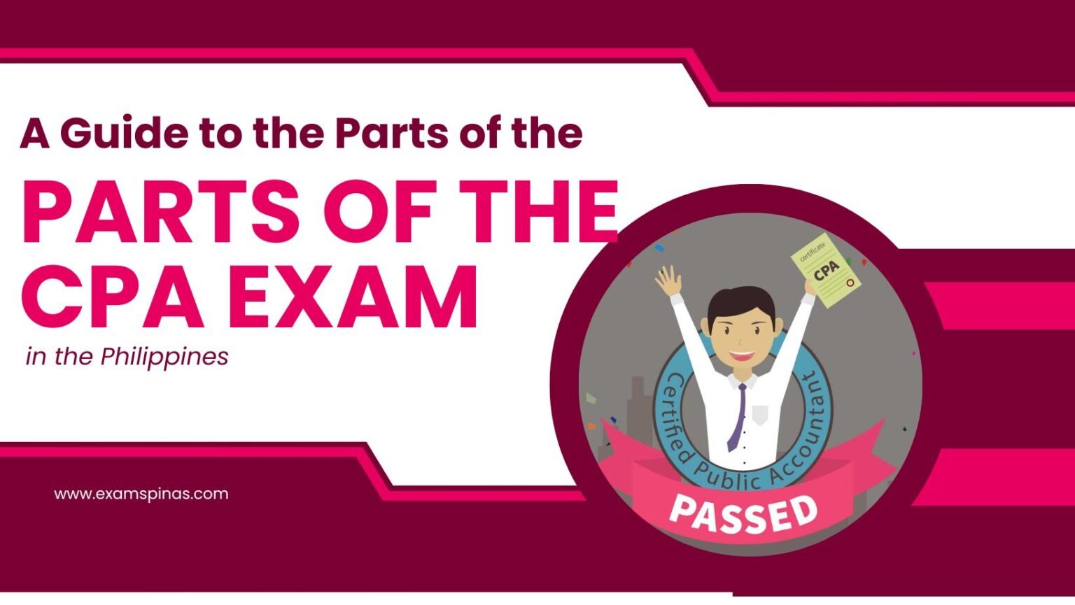 A Guide to the Parts of the CPA Exam in the Philippines Exams Pinas