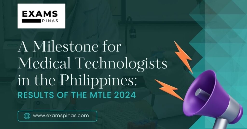 A Milestone for Medical Technologists in the Philippines Results of