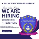 Our Lady of Hope Integrated Academy Inc.