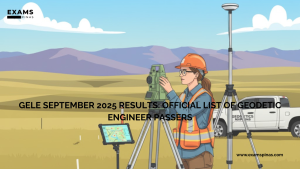GELE September 2025 Results: Official List of Geodetic Engineer Passers