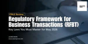CPALE Review: Regulatory Framework for Business Transactions (RFBT) — Key Laws You Must Master for May 2026