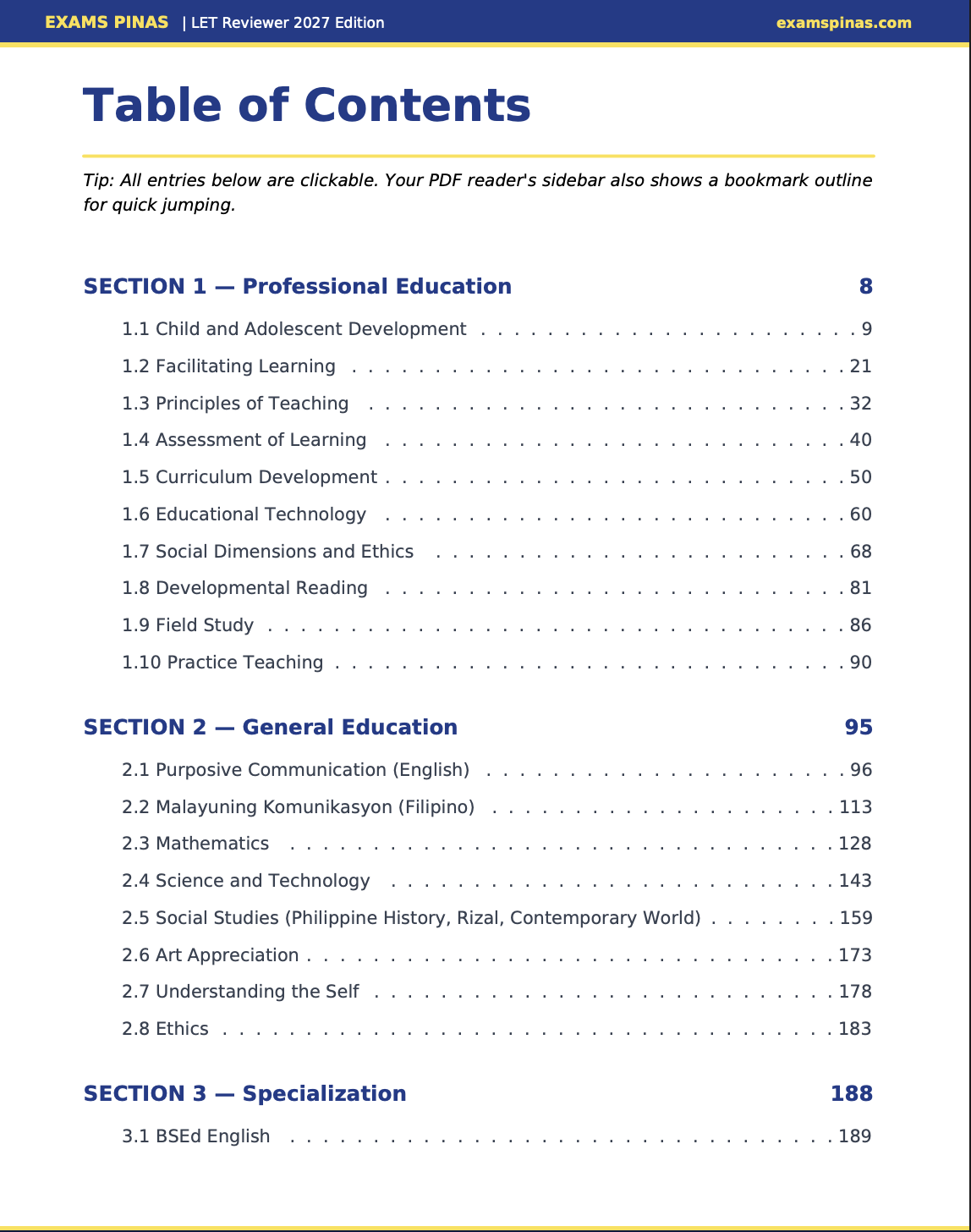 The Complete LET Reviewer 2027 Edition (Digital PDF Download – Soft Copy Only) - Image 3